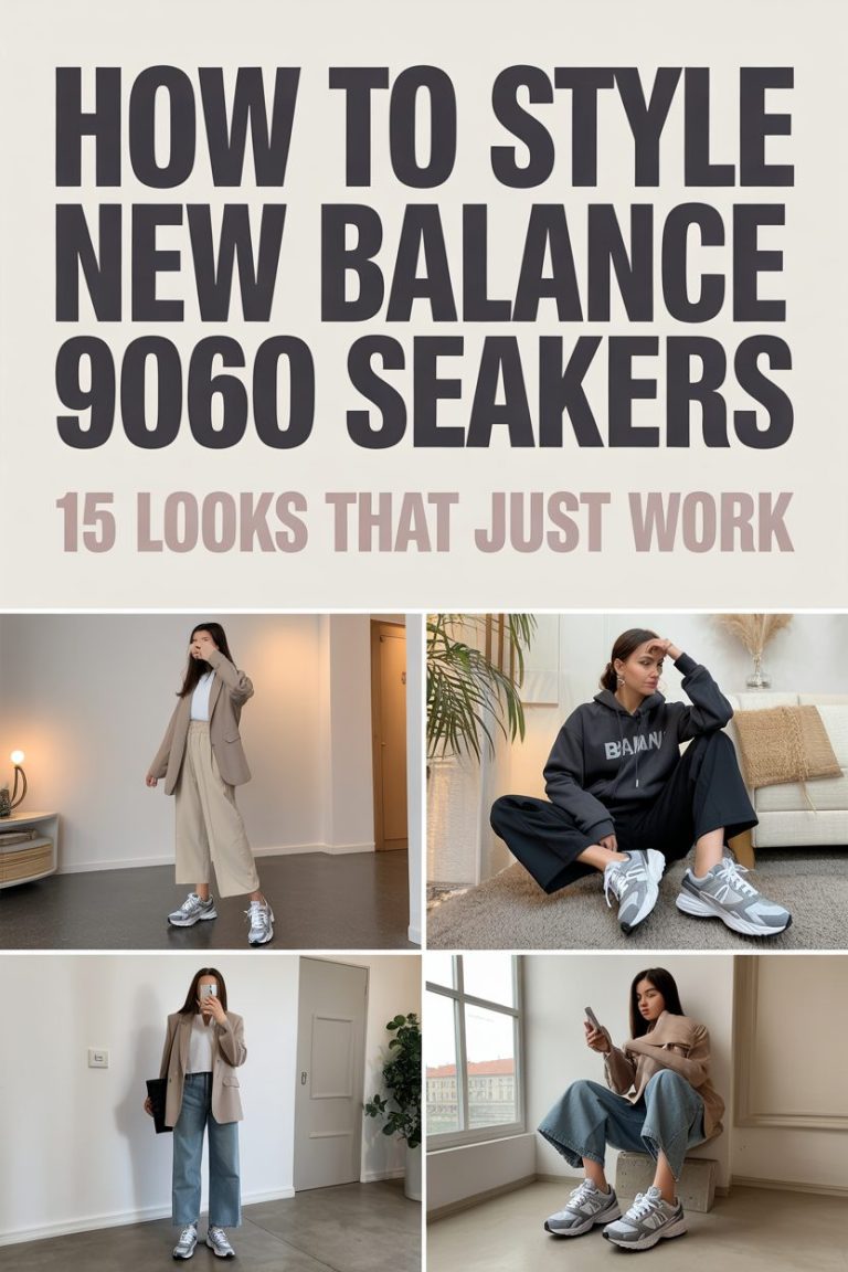 How to Style New Balance 9060 Sneakers: 15 Looks That Just Work 7 New Balance 9060 Sneakers