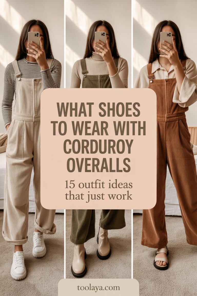 What Shoes to Wear with Corduroy Overalls? 15 Outfit Ideas That Just Work 2 Shoes to Wear with Corduroy Overalls